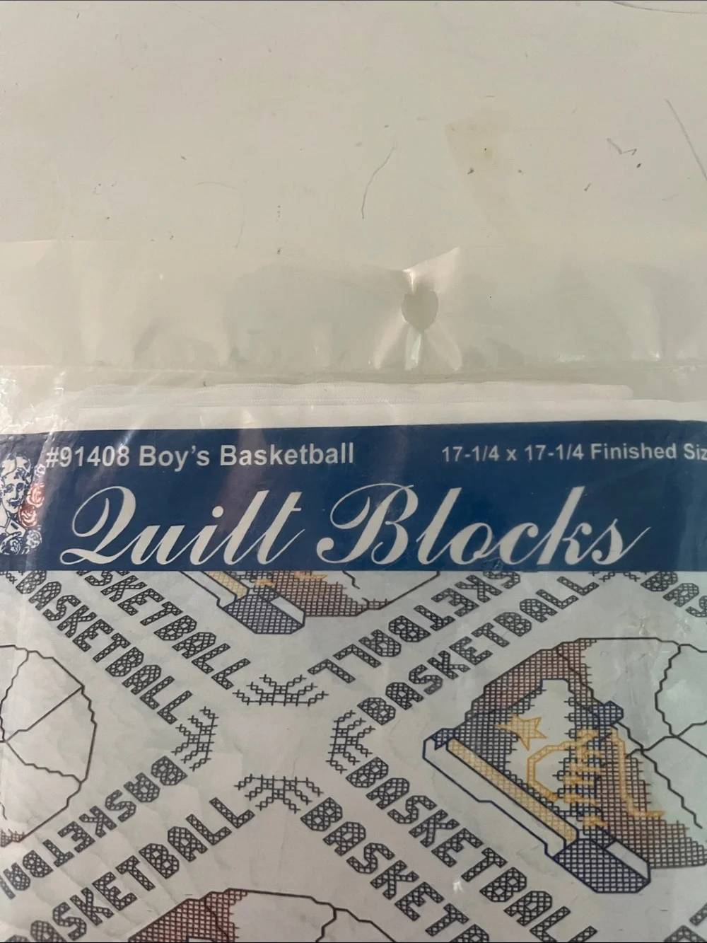 Basketball design Quilt Blocks to embroider  pkg of 6 (17x17) in blocks